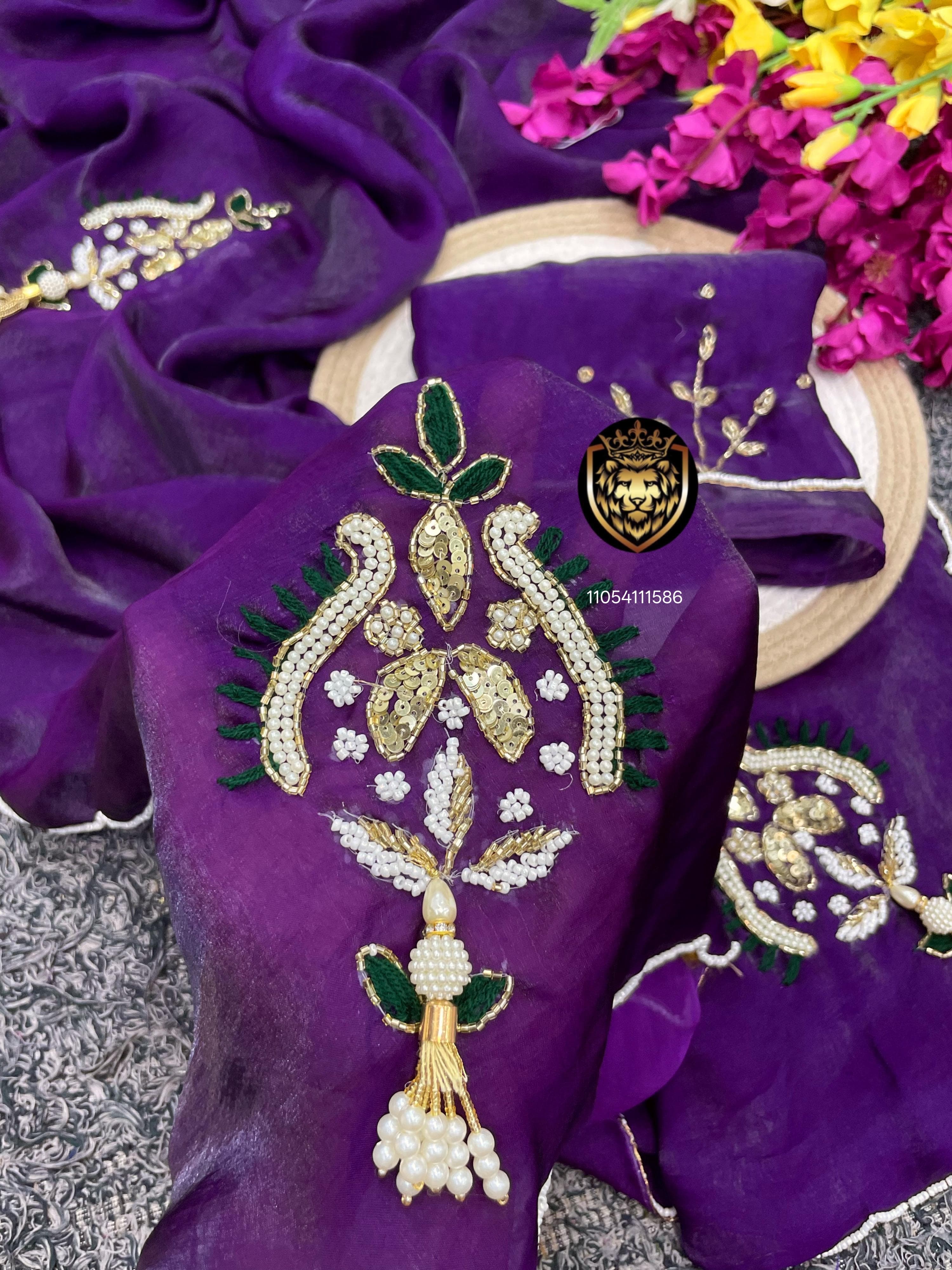 Partywear saree